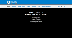 Desktop Screenshot of livingwordhouma.com